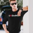 Ich Rotes Herz Papa Ich Liebe Papa Langarmshirts Geschenke für Ihn