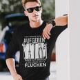 Ich Werde Nicht Aufgeben Sondern Fluchen Langarmshirts für Hartnäckige Geschenke für Ihn