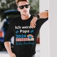 Ich Werde Papa 2024 Future Father Langarmshirts Geschenke für Ihn