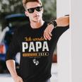 Ich Werde Papa 2024 Surprise Du Wirst Papa 2024 Langarmshirts Geschenke für Ihn