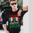 Italy Cruise Squad 2024 Summer Vacation Matching Family Long Sleeve T-Shirt Gifts for Him