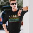 Jan Family Name Last Name Jan Long Sleeve T-Shirt Gifts for Him