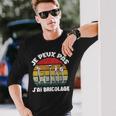 Je Peux Pas J'ai Bricolage Cadeau Pour Papy Papa Bricoleur T-shirt à manches longues Cadeaux pour lui