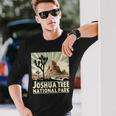 Joshua Tree National Park Vintage Hiking Camping Outdoor Long Sleeve T-Shirt Gifts for Him