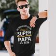 Keine Haare Aber Ein Super Papa -Atertag Langarmshirts Geschenke für Ihn