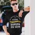 Keine Haare Aber Ein Super Papa Langarmshirts Geschenke für Ihn