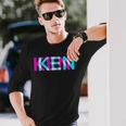 Ken Hi Mein Name Ist Vorname Langarmshirts Geschenke für Ihn