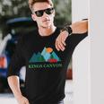 Kings Canyon National Park Vacation Souvenir Long Sleeve T-Shirt Gifts for Him