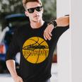 La Basketball Lover Los Angeles Basketball Long Sleeve T-Shirt Gifts for Him