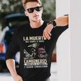 La Muerte Nos Sonríe A Todos Solo Los Camioneros Devuelven Camiseta de manga larga Regalos para él