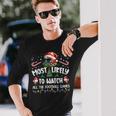Most Likely To Watch All The Football Games Christmas Family Long Sleeve T-Shirt Gifts for Him