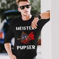 I Love Kacken Kackheen Fart Pupsen Meister Pupser Langarmshirts Geschenke für Ihn