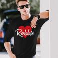 I Love Robbie I Love Robbie S Langarmshirts Geschenke für Ihn