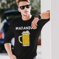 Maßanzug Maß Bier Hopfen Biertrinker Feiern Grill Fun Party Langarmshirts Geschenke für Ihn