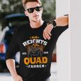 Mir Reichts Ich Geh Quad Fahren Atv 4X4 Quad Bike Slogan Langarmshirts Geschenke für Ihn