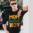 Mom And Dad Birthday Boy Lion Family Matching Long Sleeve T-Shirt Gifts for Him