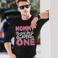 Mommy Of The Sweet One Birthday 1St B-Day Donut One Party Long Sleeve T-Shirt Gifts for Him