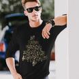 Music Note Christmas Tree Christmas Tree Musical Notes Long Sleeve T-Shirt Gifts for Him