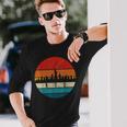 New York City Nyc Ny Skyline Pride Vintage Long Sleeve T-Shirt Gifts for Him