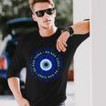 No Badibes Mauvais Œil Turc Mauvais Œil Nazar Mauvais Œil Grec T-shirt à manches longues Cadeaux pour lui