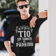 No Soy Solo El Tío Soy También El Padrino Camiseta de manga larga Regalos para él