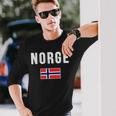 Norwegian Flag Norwegian Flag Langarmshirts Geschenke für Ihn