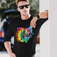 Ohio Tie Dye State Map Pride Vintage Retro Long Sleeve T-Shirt Gifts for Him