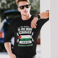 Palestinian Territory In My Head Long Sleeve T-Shirt Gifts for Him