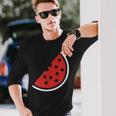 Palestinian Territory Watermelon Long Sleeve T-Shirt Gifts for Him