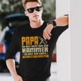 Papa Bist Der Whole Werkzeugkasten Father's Day Langarmshirts Geschenke für Ihn