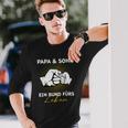 Papa Und Sohn Ein Bund Für Leben Father Son Father's Day S Langarmshirts Geschenke für Ihn