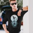 Patinadores Figurados Club De Patinaje Figuras Sport Sport Camiseta de manga larga Regalos para él