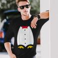 Penguin Tuxedo CostumeLong Sleeve T-Shirt Gifts for Him
