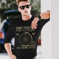 Penny Farthing Bike Retro Vintage Bicycle Long Sleeve T-Shirt Gifts for Him