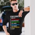 My Perfect Day Watching Football Watch Football Long Sleeve T-Shirt Gifts for Him
