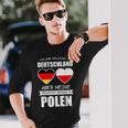 Poland Polska Pole Warsaw Langarmshirts Geschenke für Ihn