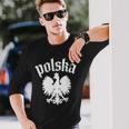 Polska Polish Eagle Langarmshirts Geschenke für Ihn