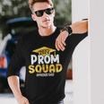 Prom Squad 2024 Graduation Prom Class Of 2024 Proud Dad Long Sleeve T-Shirt Gifts for Him