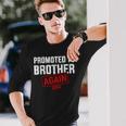 Promoted To Big Brother 2024 Again For New Baby Shower Long Sleeve T-Shirt Gifts for Him