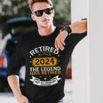 Retired 2024 Retirement Apparel For & Women Long Sleeve T-Shirt Gifts for Him