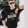 Retro Cool Dads Club Dad Pocket Fathers Day Long Sleeve T-Shirt Gifts for Him