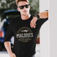 Retro Maldivesintage Style S Langarmshirts Geschenke für Ihn