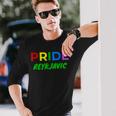 Reykjavik Pride Festival Iceland Lqbtq Pride Month Long Sleeve T-Shirt Gifts for Him