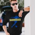 Saarbrücken Football Home Fan Saarland Stadium Langarmshirts Geschenke für Ihn