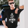 Sacrificio Nocturno Oscuro Camiseta de manga larga Regalos para él