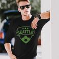 Seattle Throwback Classic Long Sleeve T-Shirt Gifts for Him