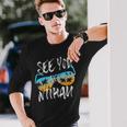 See You In Niihau Retro Sunglasses Vintage Ni'ihau Surfer Long Sleeve T-Shirt Gifts for Him