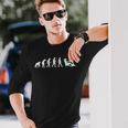 Sim Racing Evolución Sim Racer Camiseta de manga larga Regalos para él