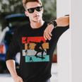 Skater Skateboarder Retro Skateboard Boys Youth Long Sleeve T-Shirt Gifts for Him