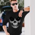 Skull Dark Scary Skulls Langarmshirts Geschenke für Ihn